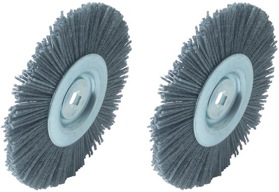 Hyundai Voegenborstel DUO – Nylon Borstel voor Onkruidborstelmachine | Compatibel met Güde GUB 500 & Hyundai Borstelreiniger van HYUNDAI