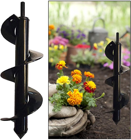 Ibenzoa® Professionele Grondboor Set met Turboplant voor Tuin en Landbouw van Ibenzoa