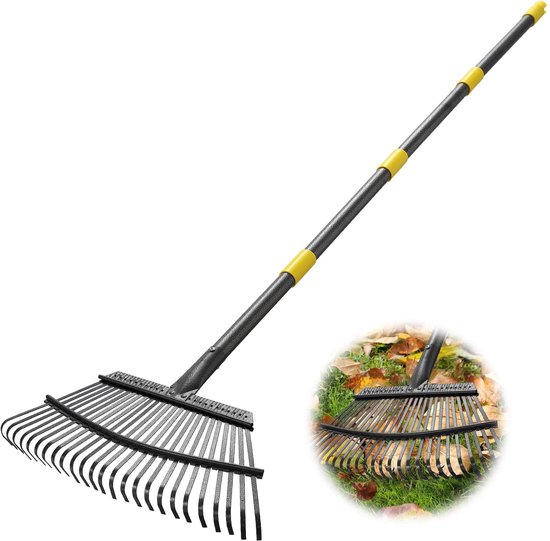 Ibenzoa® Tuinbladhark voor Efficiënt Bladverzamelen en Onderhoud van Uw Tuin en Gazon