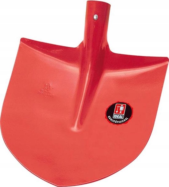 IDEAL Frankfurter Spade Rood 270x290mm - Zonder Staal van Merkloos	