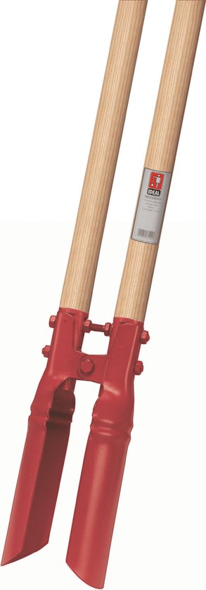 Idealspaten-Bredt 64050101 Rurhdachs Grondboor - 2300x130mm van Idealspaten