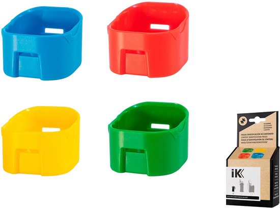 iK kleuridentificatie kapjes voor iK drukspuit van Merkloos	