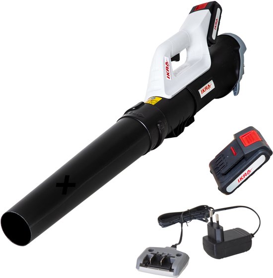 IKRA accu-axiale bladblazer ICB 20, licht en compact, incl. accu en oplader