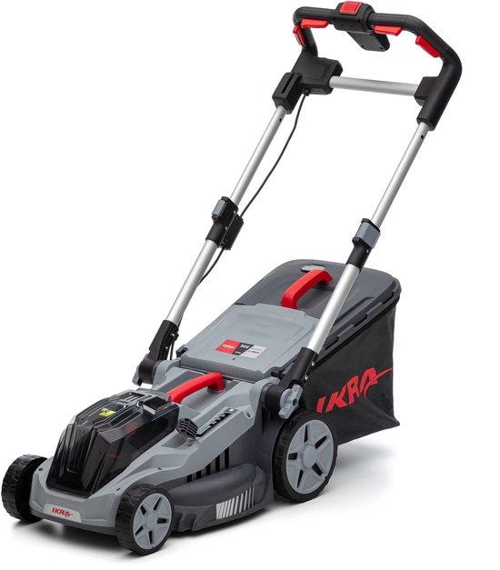 IKRA Bosch 36 V 3-in-1 accu-grasmaaier IB-LM 38 met mulchfunctie, voor gazons tot circa 400 m² - exclusief accu en oplader