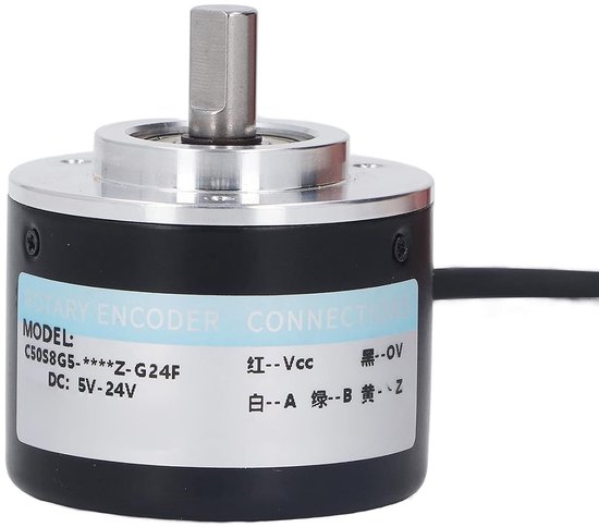 Incremental encoder PNP, IP50 incremental encoder, outer diameter 50mm for robot (2000P/R) van Merkloos	