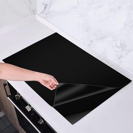 Induction Hob Protective Mat - Silicone Large Heat Resistant - Heat Insulation Pad - Magnetic Cover voor Keuken en Keramische Plaat van Merkloos	
