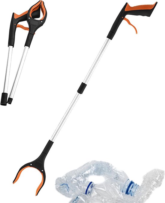 Inklapbare Grijpstok 83 cm - Telescopische Afvalgrijper en Mobiliteitshulp