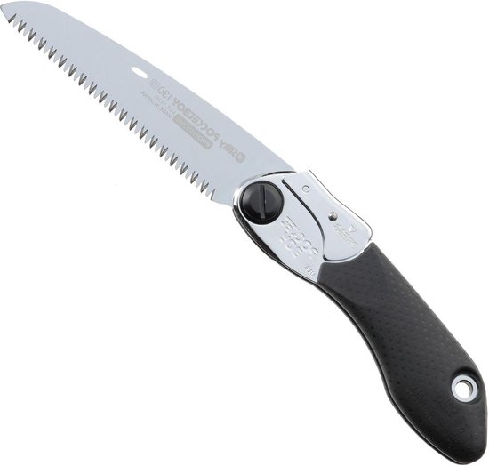 Inklapbare handzaag - Silky Pocketboy 340-13 - 130 mm middelgrote zaagtanden - Zwart Eén maat garden saw hand van Silky