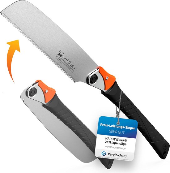 Inklapbare Japanse Zaag 240 mm - Houtzaag voor Doe-Het-Zelvers van Merkloos	