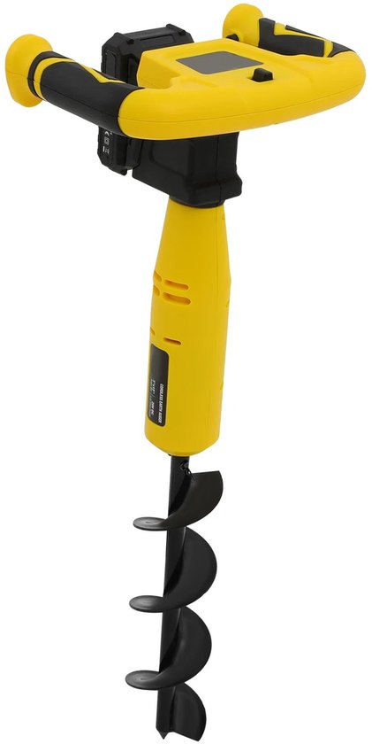 Innovastore Elektrische Grondboor - Draadloze Grondboor - Grondboor - Accu-aangedreven boormachine - Tuinmachine - Gatenboor