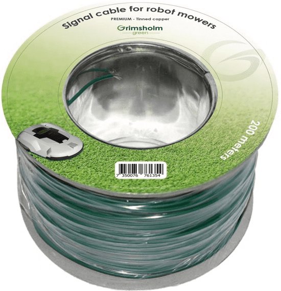 Installatie kabel robotmaaier universeel - ø2,5mm x 200 m - Perimeterdraad van Verdemax