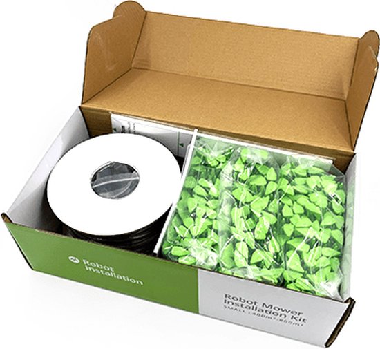 Installatie pakket 400 meter voor elke robotmaaier van Merkloos	