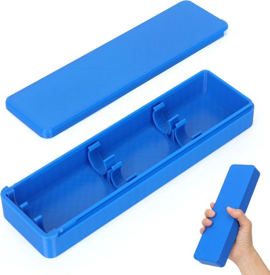 insuline-reisetui voor 2 pennen, insulinepenetui, draagbare etui voor medische naalden voor de behandeling van diabetes (blauw)