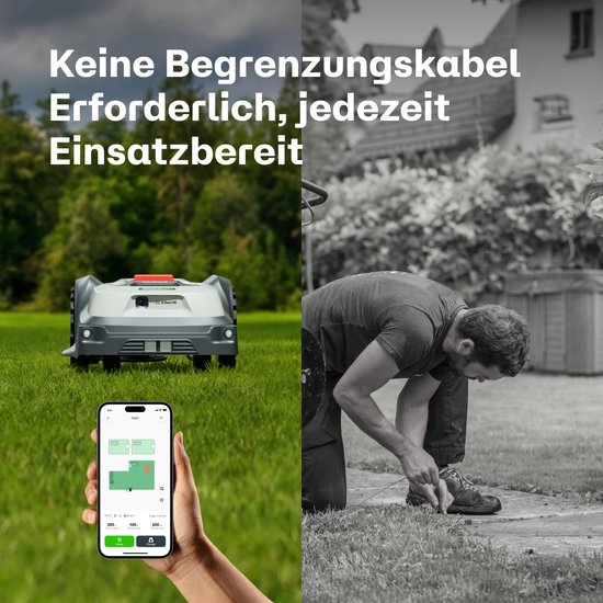 Intelligente Robotmaaier T600 Pro voor - Pro voor Tuinen tot 800 - Medahomestore