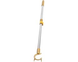Intrekbare Waslijn Paal - Telescopische Stok - Kleding Drogen - Verstelbare Lengte - 53-78cm - Goud