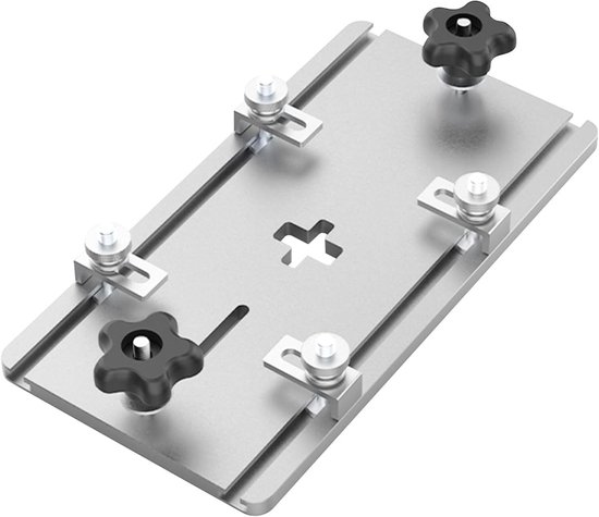 Inzetplaat voor elektrische decoupeerzaag van aluminiumlegering met klepbord voor werk van Merkloos	