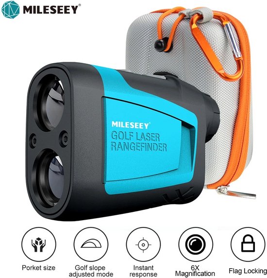 Iptrading Golf afstandsmeter - Golf Rangefinder - Golf accessoires - Golf Laser - Inclusief hoes - 600m van Iptrading