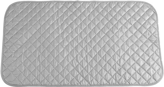 Ironing Blanket, Foldable Non-Slip Premium Cotton Ironing Mat Tumble Dryer Heat Resistant Washing Pad Portable for Tabletop Ironing Cover and Travel van Merkloos	