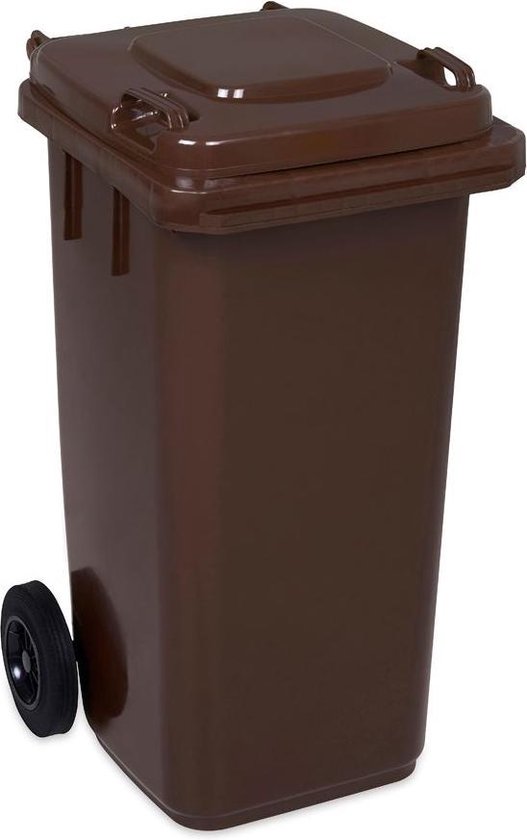 IVOL Kliko / mini container 120 liter - Bruin