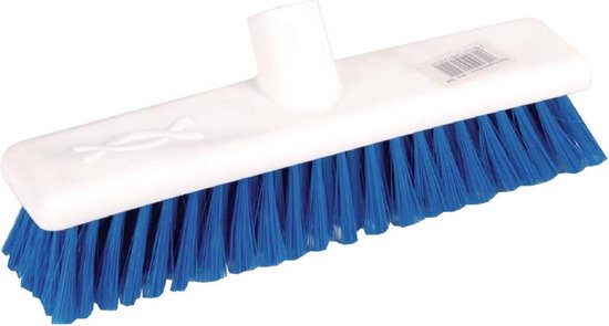 Jantex Zachte Hygiënische Bezem 30cm Blauw DN829 van Jantex