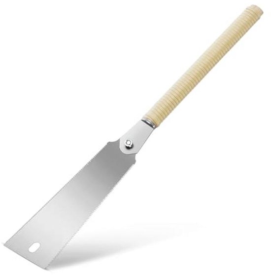Japanse handzaag - Dubbele rand trekzaag voor Fijn Hout Snijden en Camping van Merkloos	