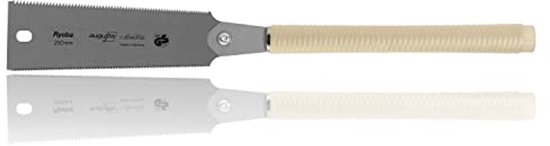 Japanse Ryoba Zaag 250 mm - Traditionele Zaag met Ergonomische Handgreep voor Fijne Sneden in Hout van Merkloos	