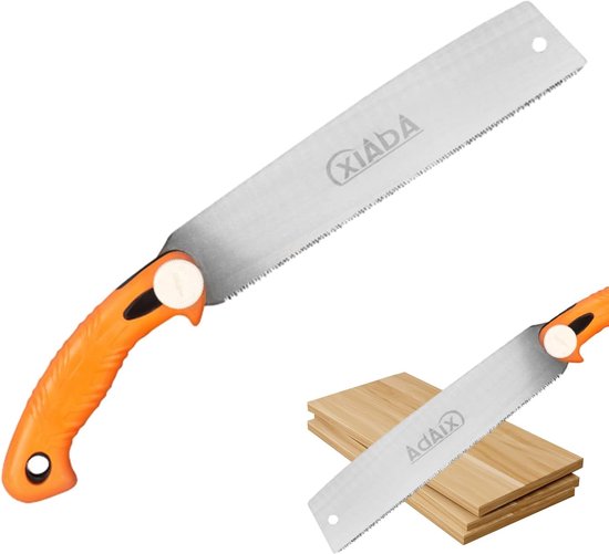 Japanse Trekzaag - Handzaag Dubbele Rand - Precisie Houtbewerking - Vlijmscherpe Tanden - 270mm Zaagblad