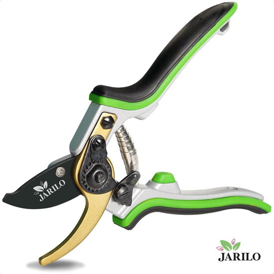 Jarilo - Professionele - Snoeischaar - Gold - Ergonomische - Geschikt voor 5-35 mm takken - Duurzaam - SK5 Carbon Staal van Merkloos	