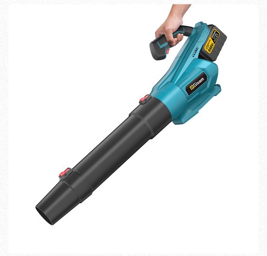 Jensaro Draadloze Borstelloze Bladblazer 18V met 2 Accu's - Krachtige Turbo Luchtblazer voor Bladeren, Tuin, Auto en Werkplaats
