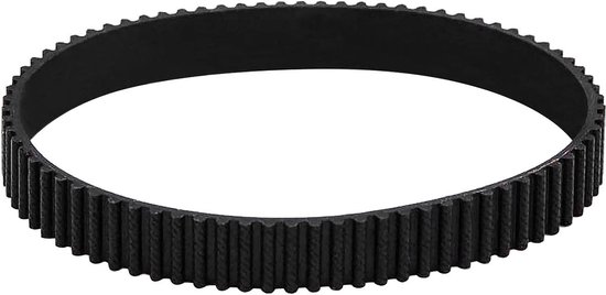 JHUBERS- Aandrijfriem Rubber - 77 Tanden - 3mm Tandhoogte - 10mm Breedte - 231mm Omtrek - Gesloten Lus - Compatibel met Black & Decker - Grasmaaier Riem