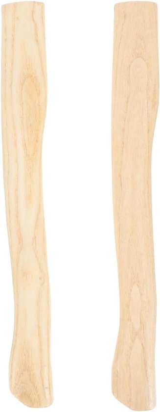 JHubers Goods - 2 stuks Vervanging Handvat voor Kampbijl en Hatchet van Hickory Hout van Merkloos	