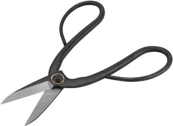 JHubers Goods - Stalen Snoeischaar 200mm voor Bonsai en Tuin - Duurzame Plantenschaar met Scherpe Blade - Snip Trimmer voor Tuinieren - Tuingereedschap met Comfortabele Grip. van Merkloos	