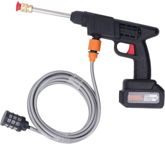 JMZR® Hogedrukreiniger Auto - Hogedrukspuit - Terrasreiniger - Zwart van JMZR