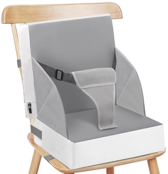 JMZR® Kinderzetel - Eetstoel Baby 6 Maanden en Ouder - Kinder Eetstoel - Kinderstoel - Inklapbare Eetstoel - Wit van JMZR