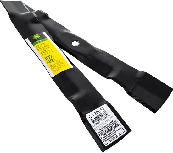 John Deere GY20850 - Maaimessen Set - 42 inch maaidek - Set van 2 messen - X-serie van JOHN DEERE