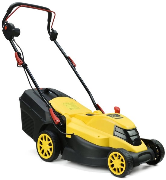 John Gardener Elektrische grasmaaier - 38 cm maaibreedte - 1700W - 5 hoogtestanden - 40L opvangbak