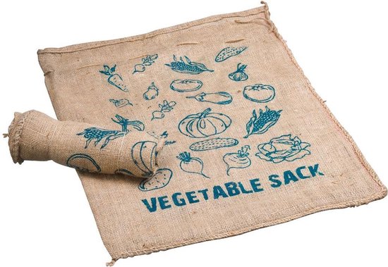 jute opbergzak voor groente en fruit 22 ltr van Natural Collections