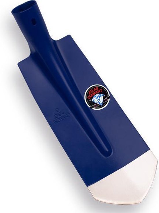 Kabelschop ATLAS DIAMANT 11,5 cm, ¾ opgebogen, onderkant spits zonder steel !