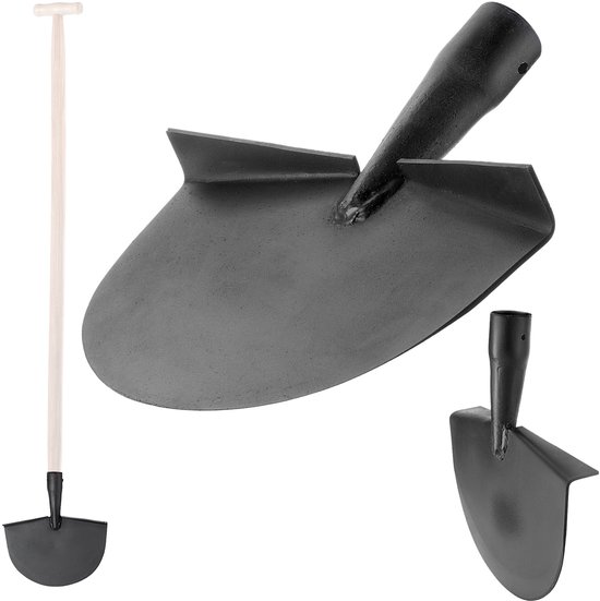 KADAX Gazonrandsteker van gehard staal, tuingereedschap voor nauwkeurige en schone scheiding van gazonranden, gereedschap voor het snijden van randen (zonder steel) van KADAX