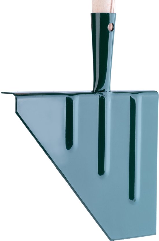 KADAX Graskantensteker van staal, met houten steel, gazonkantensnijder voor tuin, randmes, solide gazonstekers, tuingereedschap, graskantschaar (T-greep) van KADAX