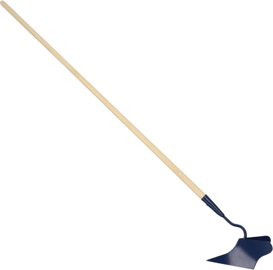 KADAX Huider, aardappelhokker van metaal, handploeg met 171 cm lange steil, hoopploeg voor tuin, accessoires voor het verzamelen van aarde, aardappelen, groenten (breedte: 14 cm) van Merkloos	