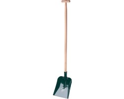 KADAX Schep, schep met ergonomische houten steel, zandschep met handvat, spade, blad van metaal, voor tuin, bouw, graven, tuingereedschap, grafschep (T-greep) van KADAX