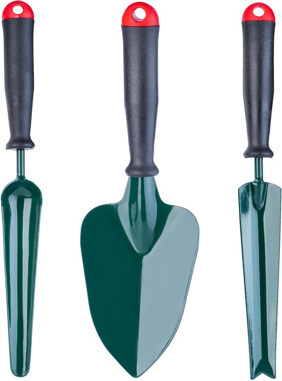KADAX Tuingereedschapsset, robuuste mini-tuingereedschap, praktische gereedschapsset voor planten, meerdelige tuinset, tuinkit voor tuinverzorging (3-delige set Ver. C)