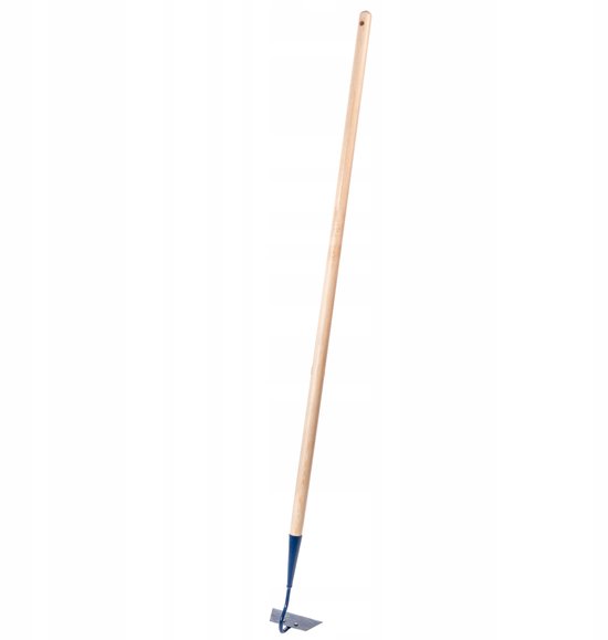 KADAX Tuinhak van metaal, hak met steel van hout, onkruidhaak voor het losmaken, luchten en wieden van de grond, tuinaccessoires voor het verwijderen van onkruid (W: 12 cm, trapeziumvorm) van Merkloos	