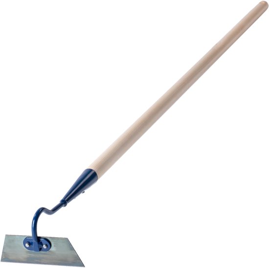 KADAX Tuinhak van metaal, hak met steel van hout, onkruidhaak voor het losmaken, luchten en wieden van de grond, tuinaccessoires voor het verwijderen van onkruid (W: 14cm, trapeziumvorm) van Merkloos	