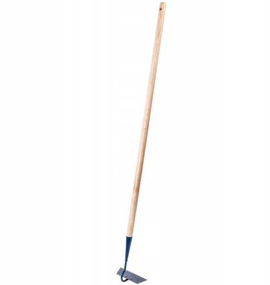 KADAX Tuinhak van metaal, hak met steel van hout, onkruidhaak voor het losmaken, luchten en wieden van de grond, tuinaccessoires voor het verwijderen van onkruid (W: 16cm, trapeziumvorm) van Merkloos	