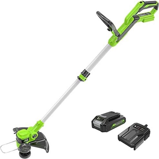 Kantenmaaier Met Accu - Grastrimmer Elektrisch - Kantenmaaier Draadloos van Merkloos	
