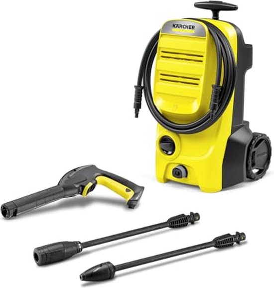 Karcher Hogedrukreiniger K 4 Classic, Druck: max. 130 bar, Fordermenge: 420 l/h, Flachenleistung: 30 m²/h, Wasserfilter, Gewicht: 4,6 kg van Kärcher