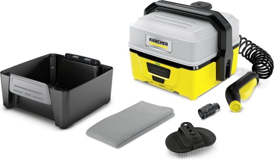 Kärcher Home & Garden Mobile Outdoor Cleaner OC3 + Pet Mobiel wasstation met accu Koud water van Kärcher