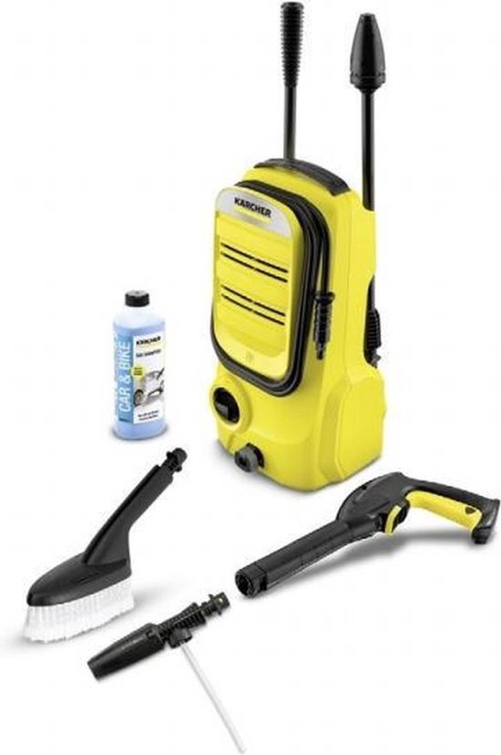 Kärcher K 2 Compact Car Hogedrukreiniger - 110 bar - 360 l/u - 20 m²/u - Incl. Car Kit